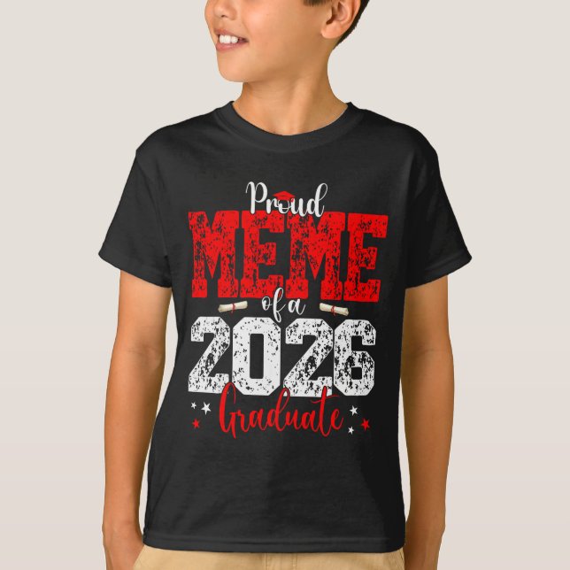 Of Meme Senior Proud Meme Class T-Shirt (Front)