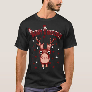 Of Merry Christmas Reindeer T-Shirt