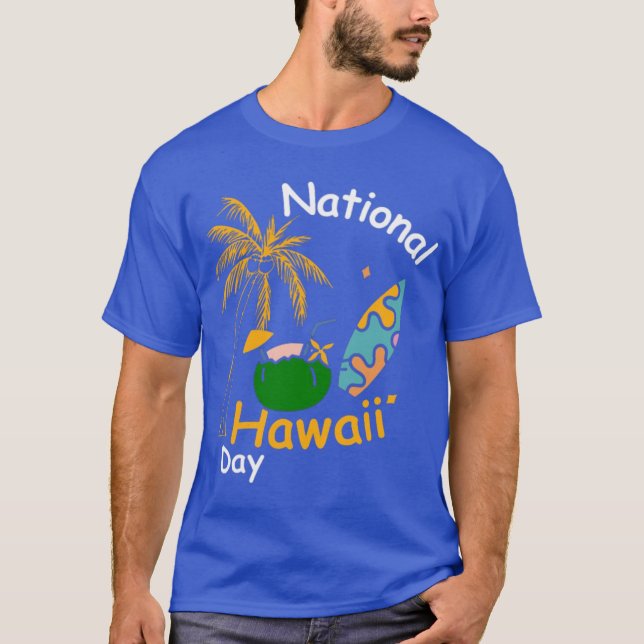 of National Hawaii Day Oversized T-Shirt (Front)