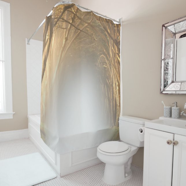 of nature shower curtain (In Situ)