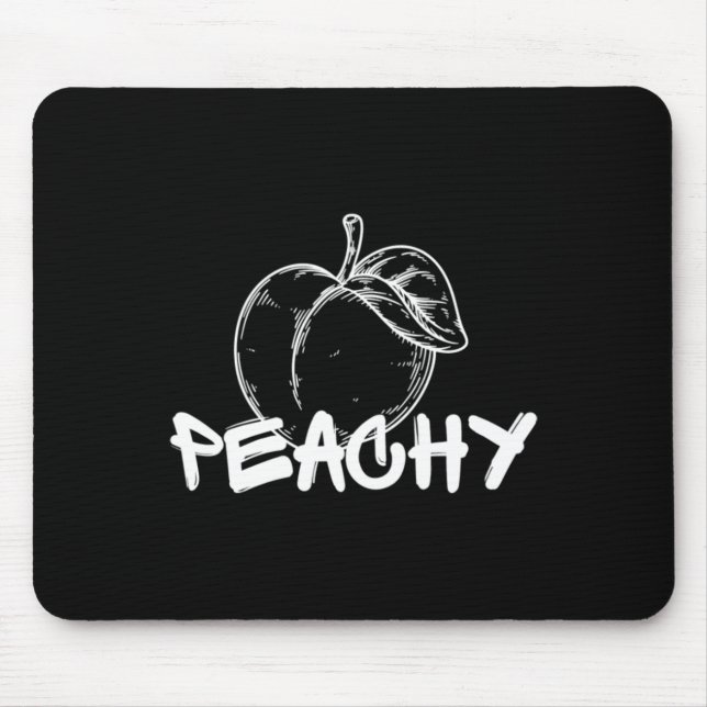 Of Peachy Pure Bliss Sticker  Mouse Mat (Front)