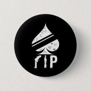 Of Spades Funny Video Game Player  6 Cm Round Badge