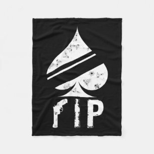 Of Spades Funny Video Game Player Fleece Blanket