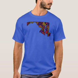 of State of Maryland Oversized T-Shirt