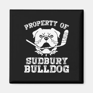 Of Sudbury Bulldog Fun  Magnet