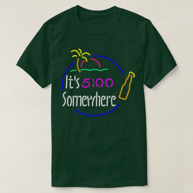 of The Best Of Clear Design Art Its 5 Somewhere T-Shirt (Design Front)