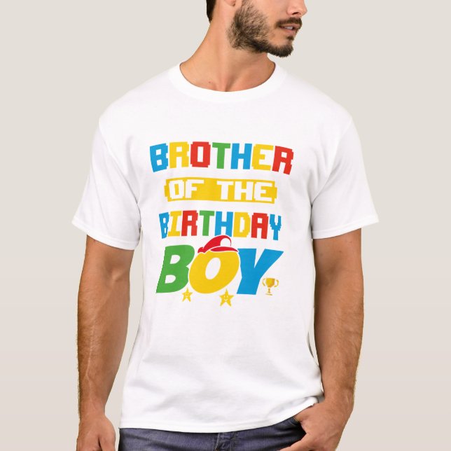 Of The Birthday Boy Game T-Shirt (Front)