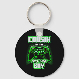 Of The Birthday Boy Matching Family Video Game Par Key Ring