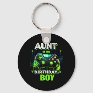 Of The Birthday Boy Matching Family Video Game Par Key Ring