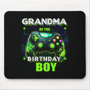 Of The Birthday Boy Matching Family Video Game Par Mouse Mat