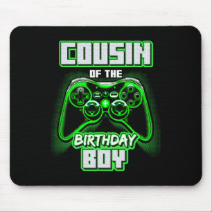 Of The Birthday Boy Matching Family Video Game Par Mouse Mat