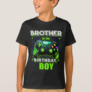 Of The Birthday Boy Matching Family Video Game Par T-Shirt