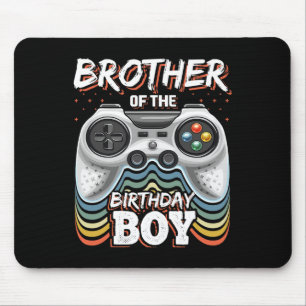 Of The Birthday Boy Matching Video Game Birthday 2 Mouse Mat