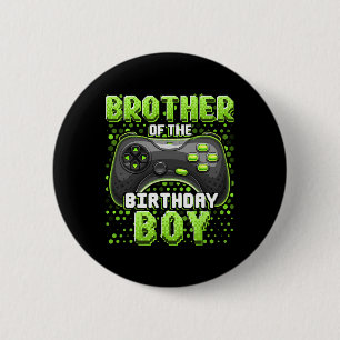 Of The Birthday Boy Matching Video Game Birthday 3 6 Cm Round Badge