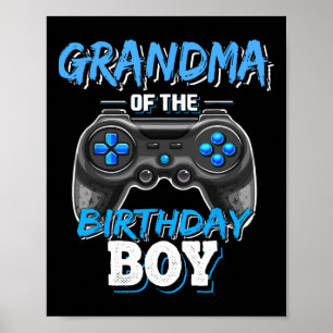 Of The Birthday Boy Matching Video Game Birthday 3 Poster