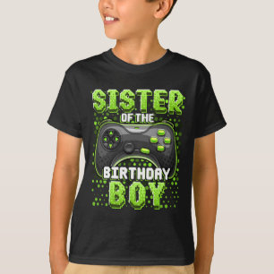 Of The Birthday Boy Matching Video Game Birthday 5 T-Shirt