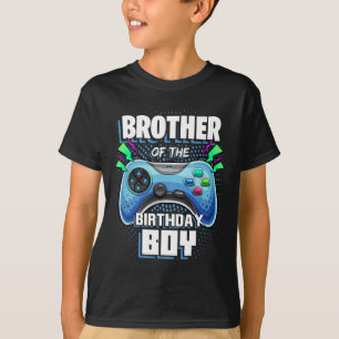 Of The Birthday Boy Matching Video Game Birthday 6 T-Shirt