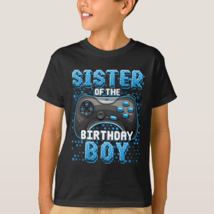 Of The Birthday Boy Matching Video Game Birthday 6 T-Shirt