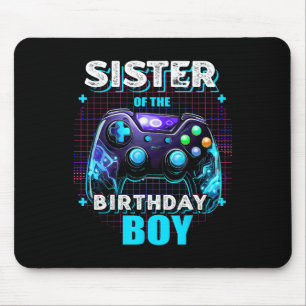 Of The Birthday Boy Matching Video Game Birthday 7 Mouse Mat
