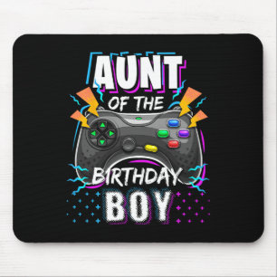 Of The Birthday Boy Matching Video Game Birthday G Mouse Mat