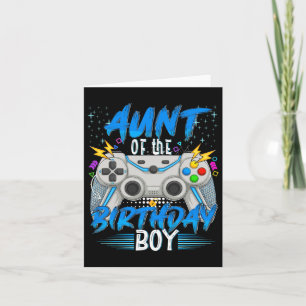 Of The Birthday Boy Video Game Birthday Gamer Boys Card