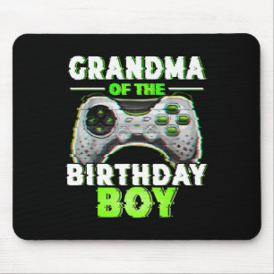 Of The Birthday Boy Video Gamer Matching Family Mouse Mat