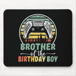 Of The Birthday Boy Video Gamer Matching Family Mouse Mat