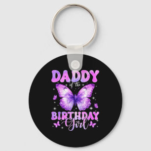Of The Daddy Birthday Butterfly Family Key Ring