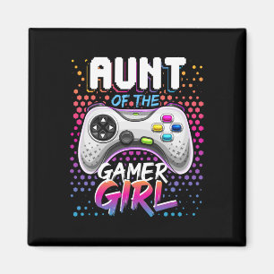 Of The Gamer Girl Matching Video Game Birthday Gif Magnet
