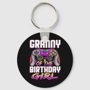 Of The Gamer Girl Matching Video Game Birthday Key Ring