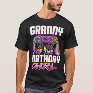 Of The Gamer Girl Matching Video Game Birthday  T-Shirt