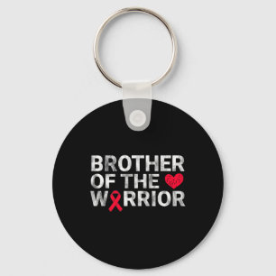 Of The Heart Warrior Heart Disease Awareness Key Ring