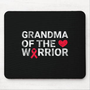 Of The Heart Warrior Heart Disease Awareness Mouse Mat
