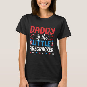 Of The Little Firecracker Shirt 4th Of July Birthd