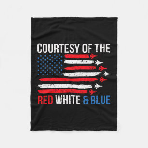 Of The Red White And Blue 4th Of July  Fleece Blanket