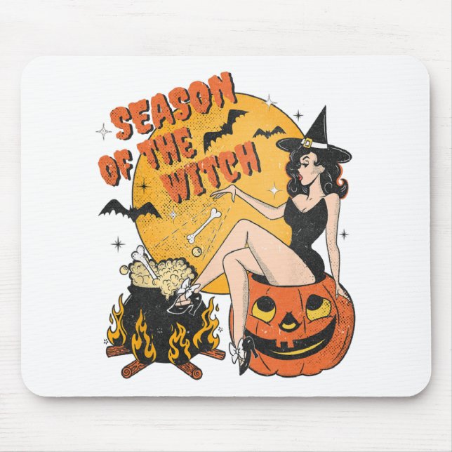 Of The Witch Halloween Samhain 1  Mouse Mat (Front)