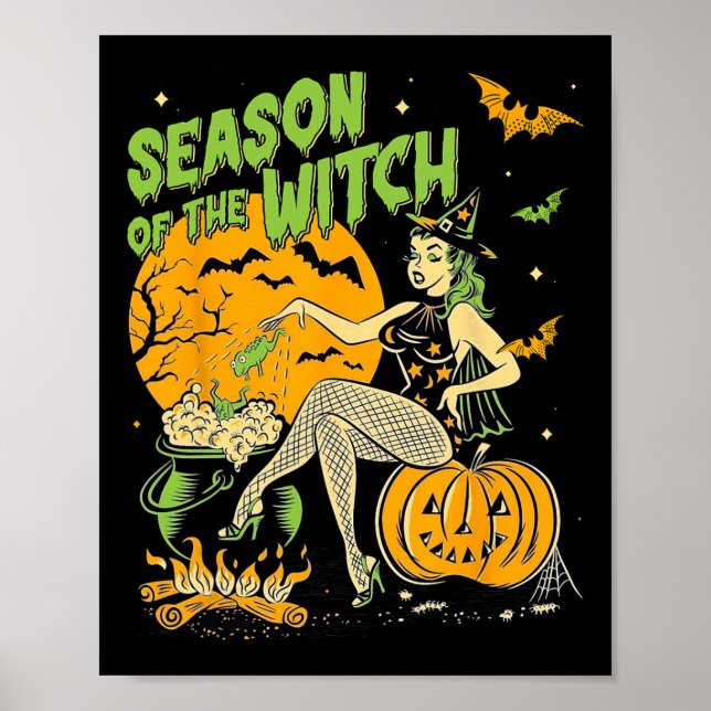 Of The Witch Halloween Samhain  Poster (Front)