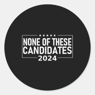 Of These Candidates 2024 Nikki Haley Nevada Biden Classic Round Sticker