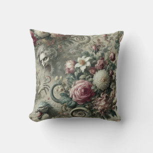 Of Tone & Tail – Gothic Victorian Design Cushion