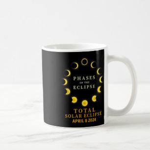 Of Total Solar Eclipse April 8 Coffee Mug