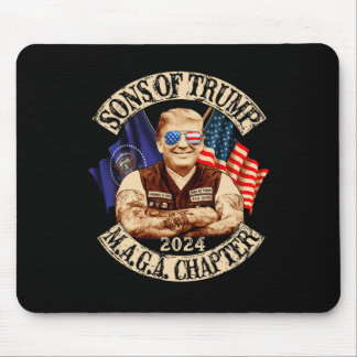 Of Trump Maga Chapter 2024 Funny  Mouse Mat