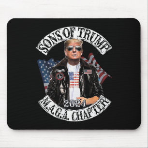 Of Trump Maga Chapter 2024 (on Back) Mouse Mat