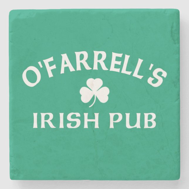 O'Farrell's Irish Pub  Stone Coaster (Front)