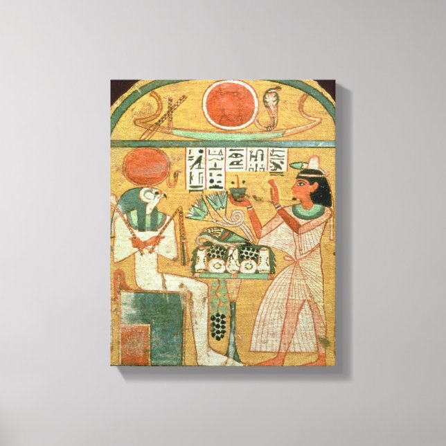 Ofenmut Offering to Osiris, Stele of Ofenmut from Canvas Print (Front)