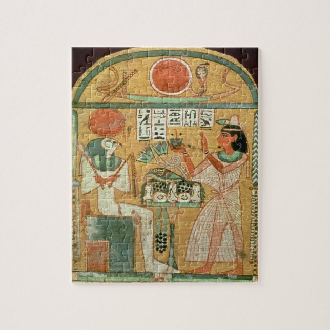 Ofenmut Offering to Osiris, Stele of Ofenmut from Jigsaw Puzzle (Vertical)