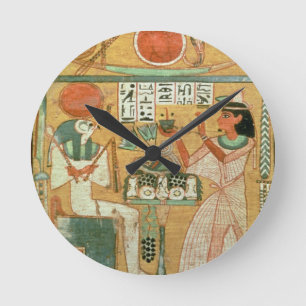 Ofenmut Offering to Osiris, Stele of Ofenmut from Round Clock