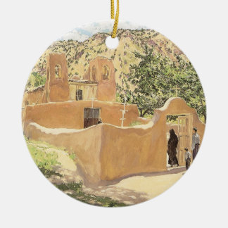 Oferta Para San Esquipula by Walter Ufer Ceramic Tree Decoration