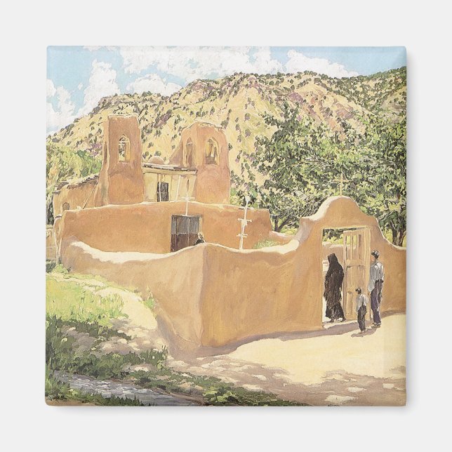 Oferta Para San Esquipula by Walter Ufer Magnet (Front)