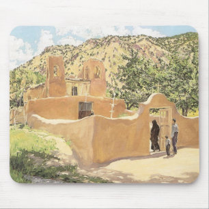 Oferta Para San Esquipula by Walter Ufer Mouse Mat