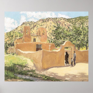 Oferta Para San Esquipula by Walter Ufer Poster